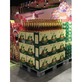 828苹果醋商超陈列
